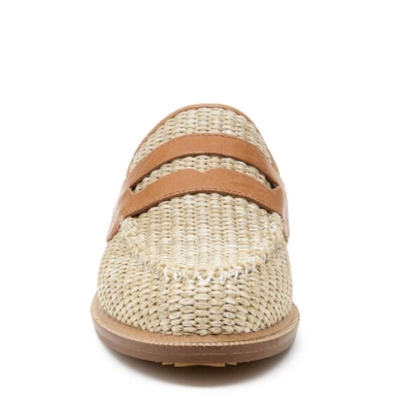 new Kelsi Dagger Brooklyn Lens Leather and Jute Mules $130 RETAIL 2510 4m2 - Picture 4 of 9